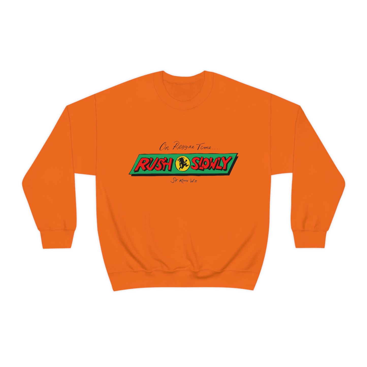 Unisex On Reggae Time Crewneck Sweatshirt