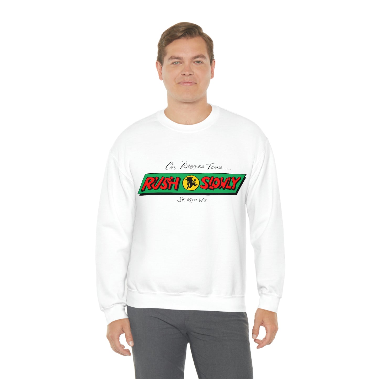 Unisex On Reggae Time Crewneck Sweatshirt