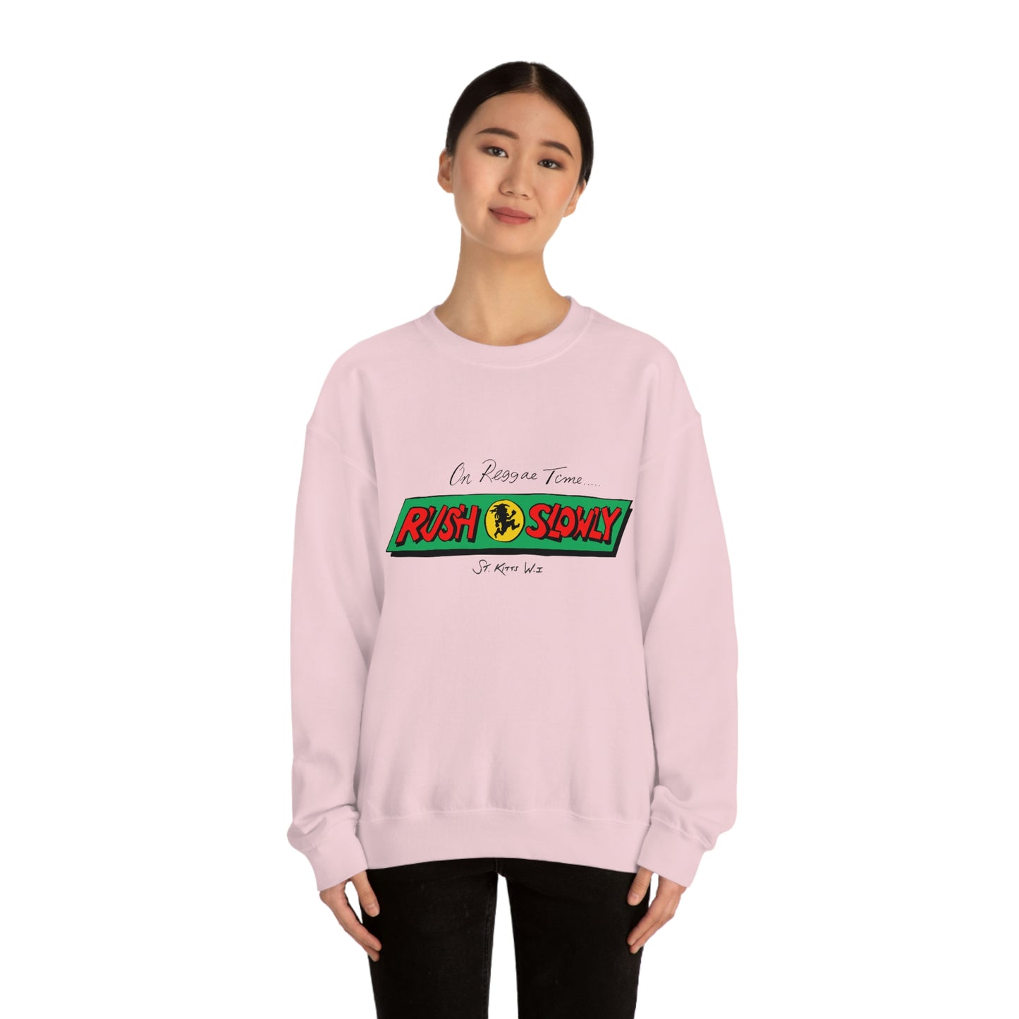 Unisex On Reggae Time Crewneck Sweatshirt