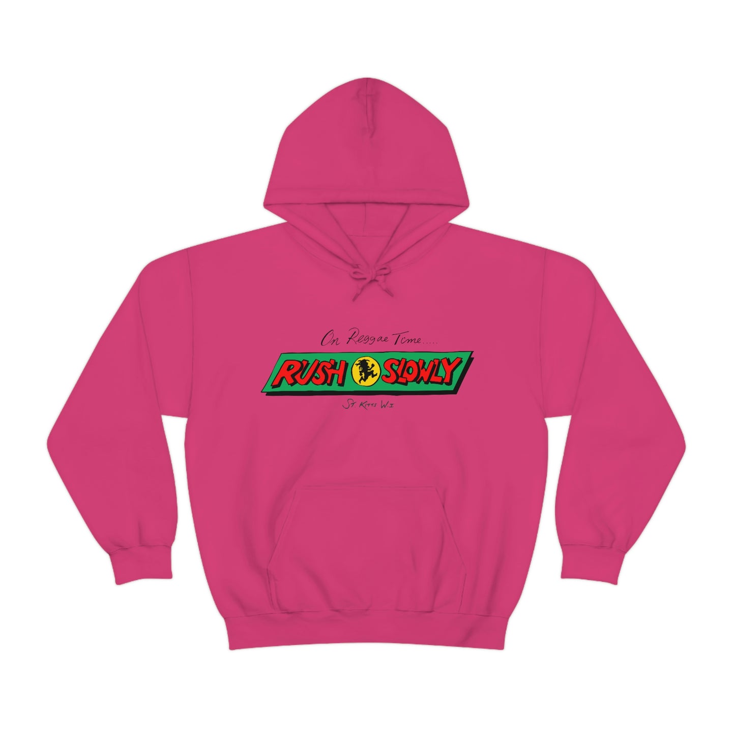 Unisex On Reggae Time Hooded Sweatshirt