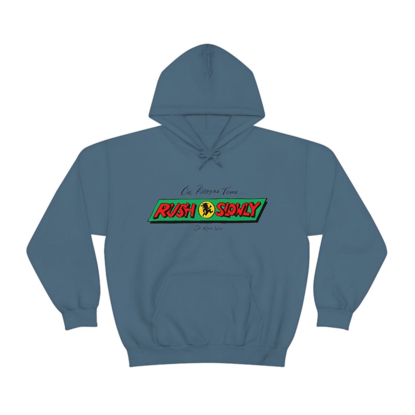 Unisex On Reggae Time Hooded Sweatshirt