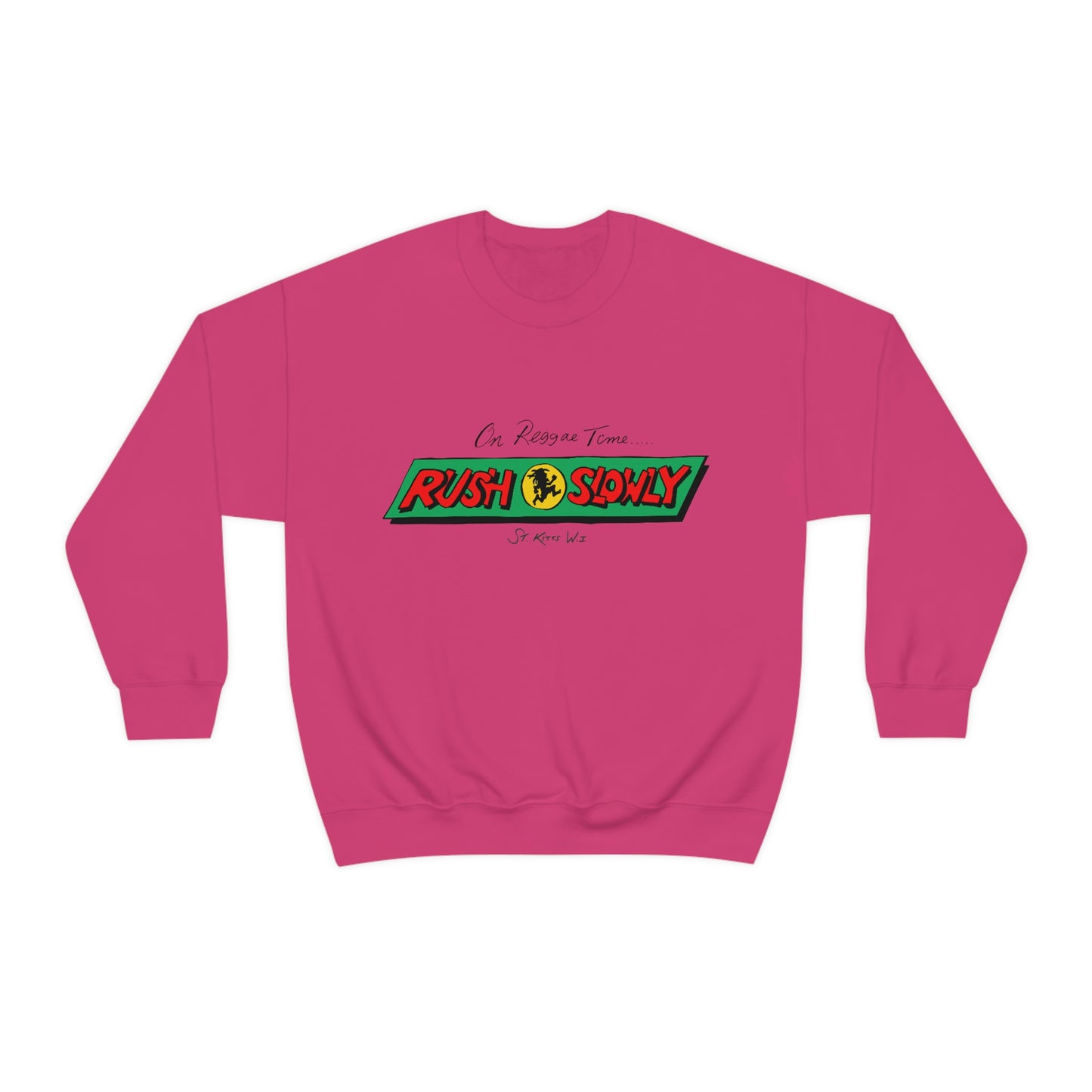 Unisex On Reggae Time Crewneck Sweatshirt