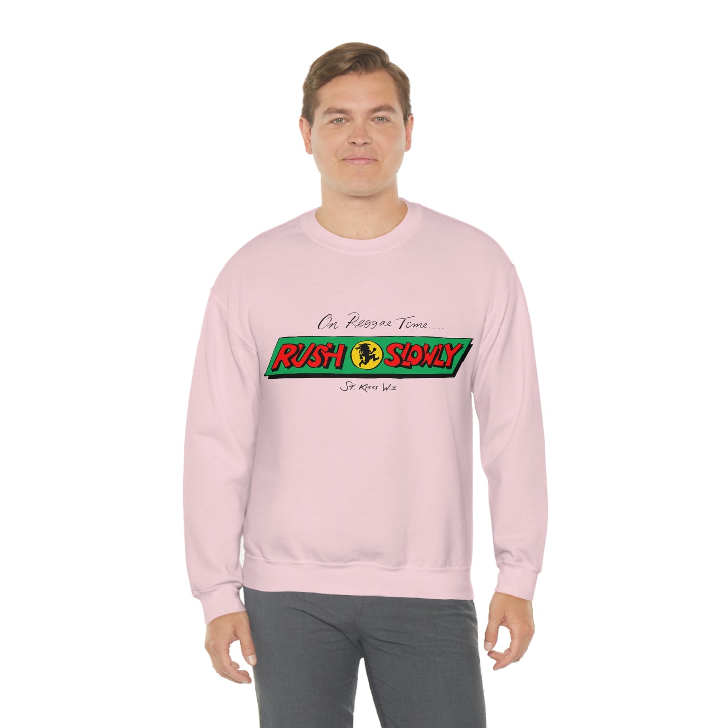 Unisex On Reggae Time Crewneck Sweatshirt