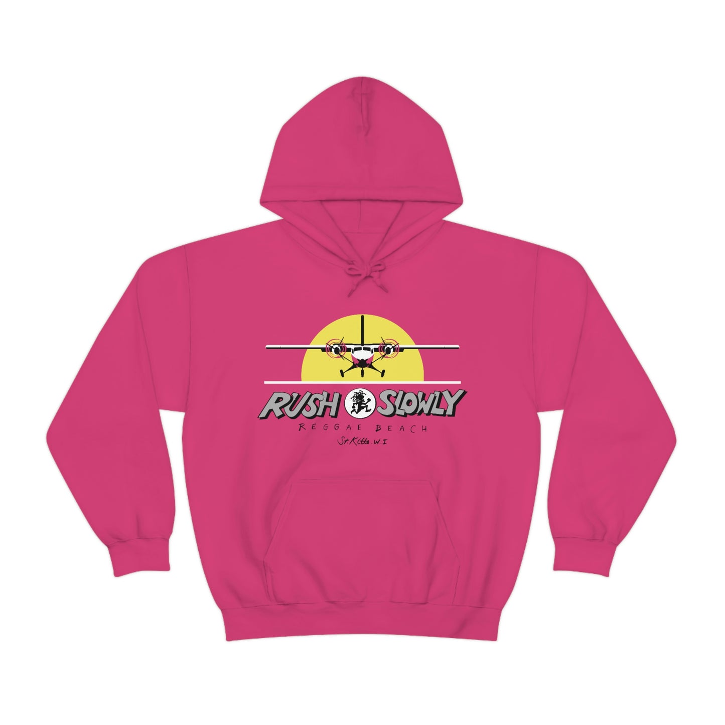 Unisex Airplane Hooded Sweatshirt