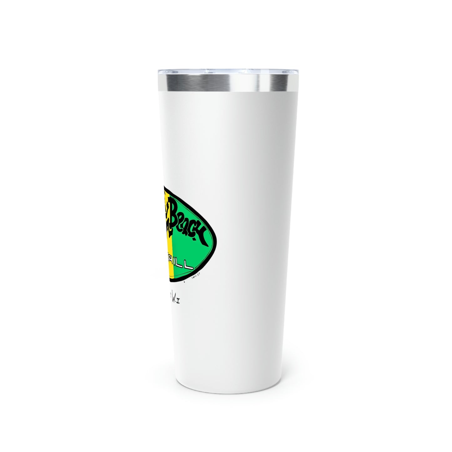 Reggae Beach Insulated Tumbler, 22oz