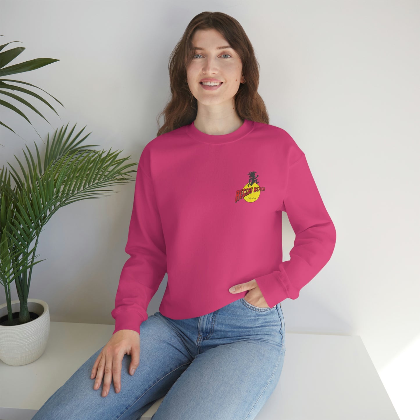 Unisex Airplane Crewneck Sweatshirt