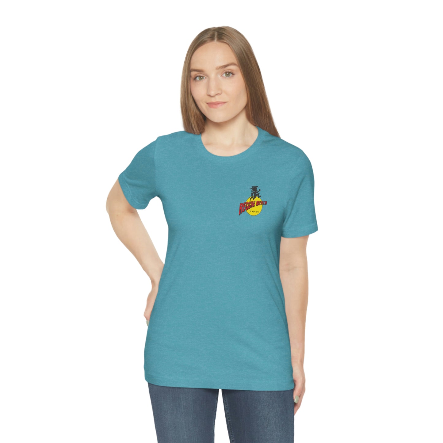 Reggae Beach Logo Tee