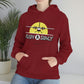 Unisex Airplane Hooded Sweatshirt