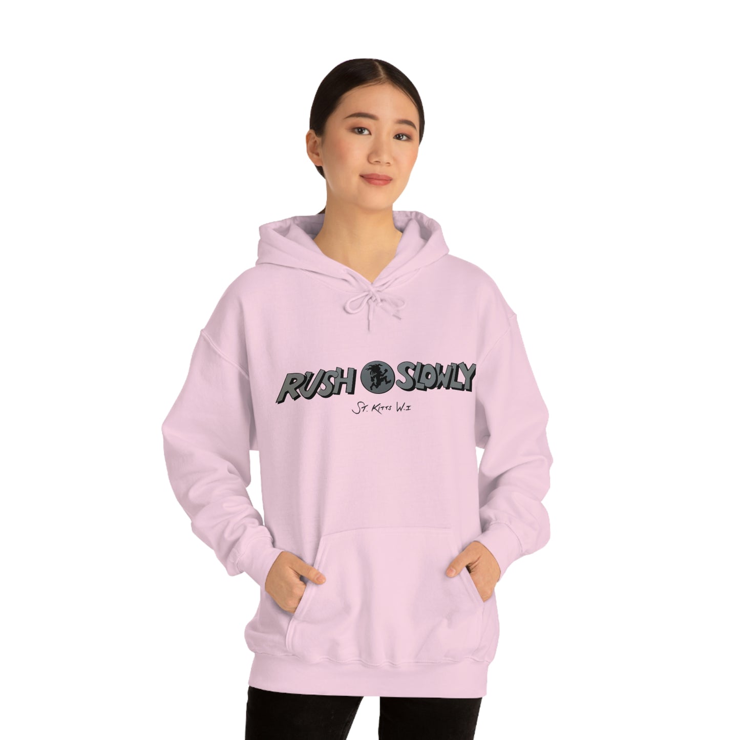 Unisex Rush Slowly Hooded Sweatshirt