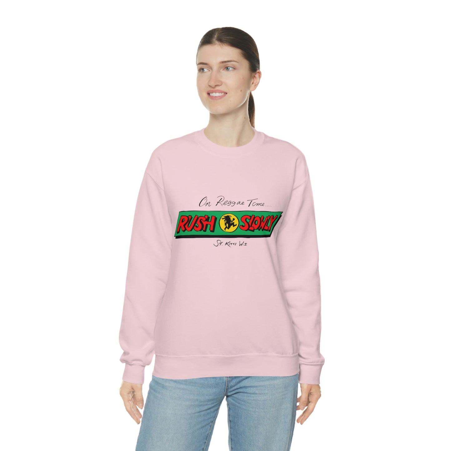 Unisex On Reggae Time Crewneck Sweatshirt