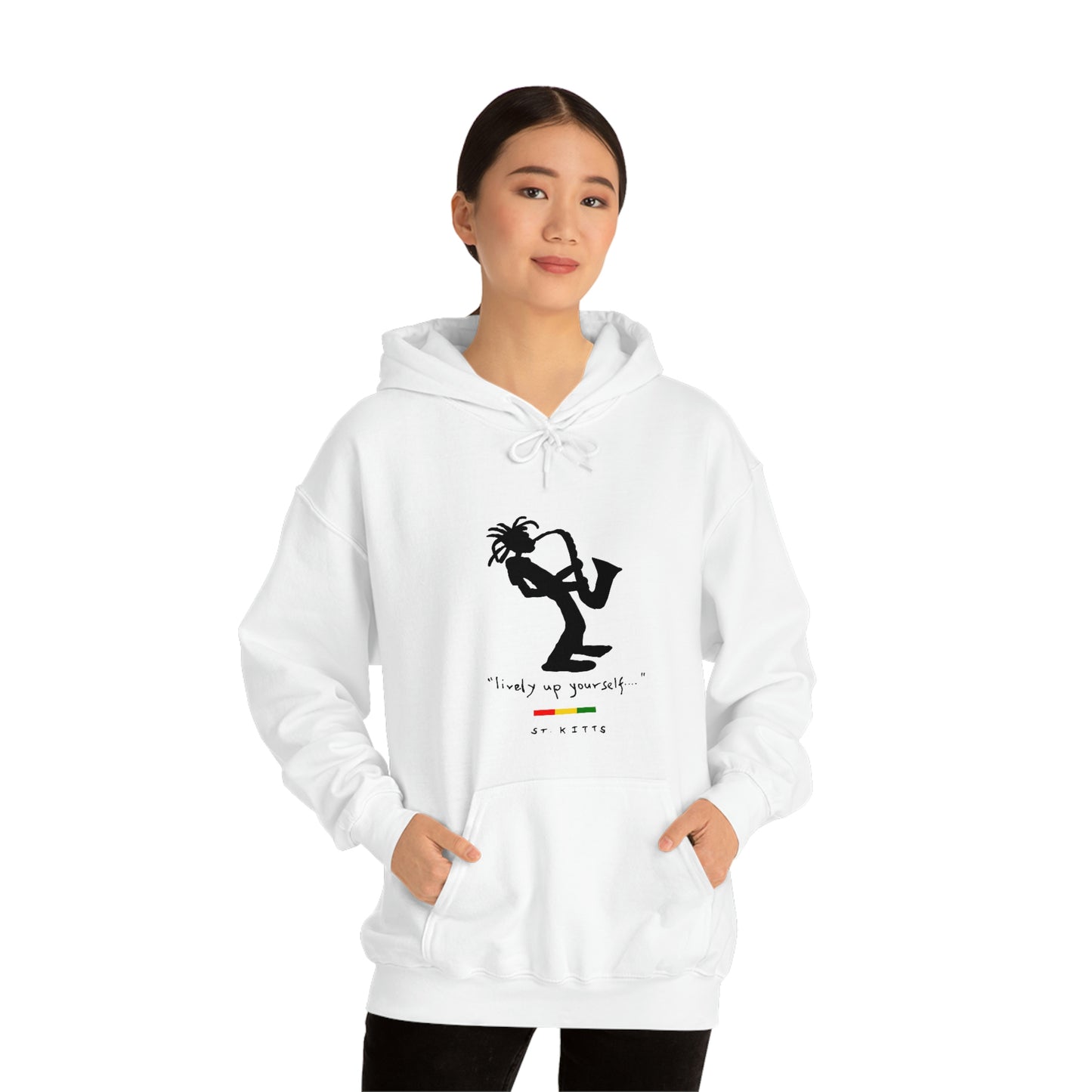 Unisex Live De Life Hooded Sweatshirt