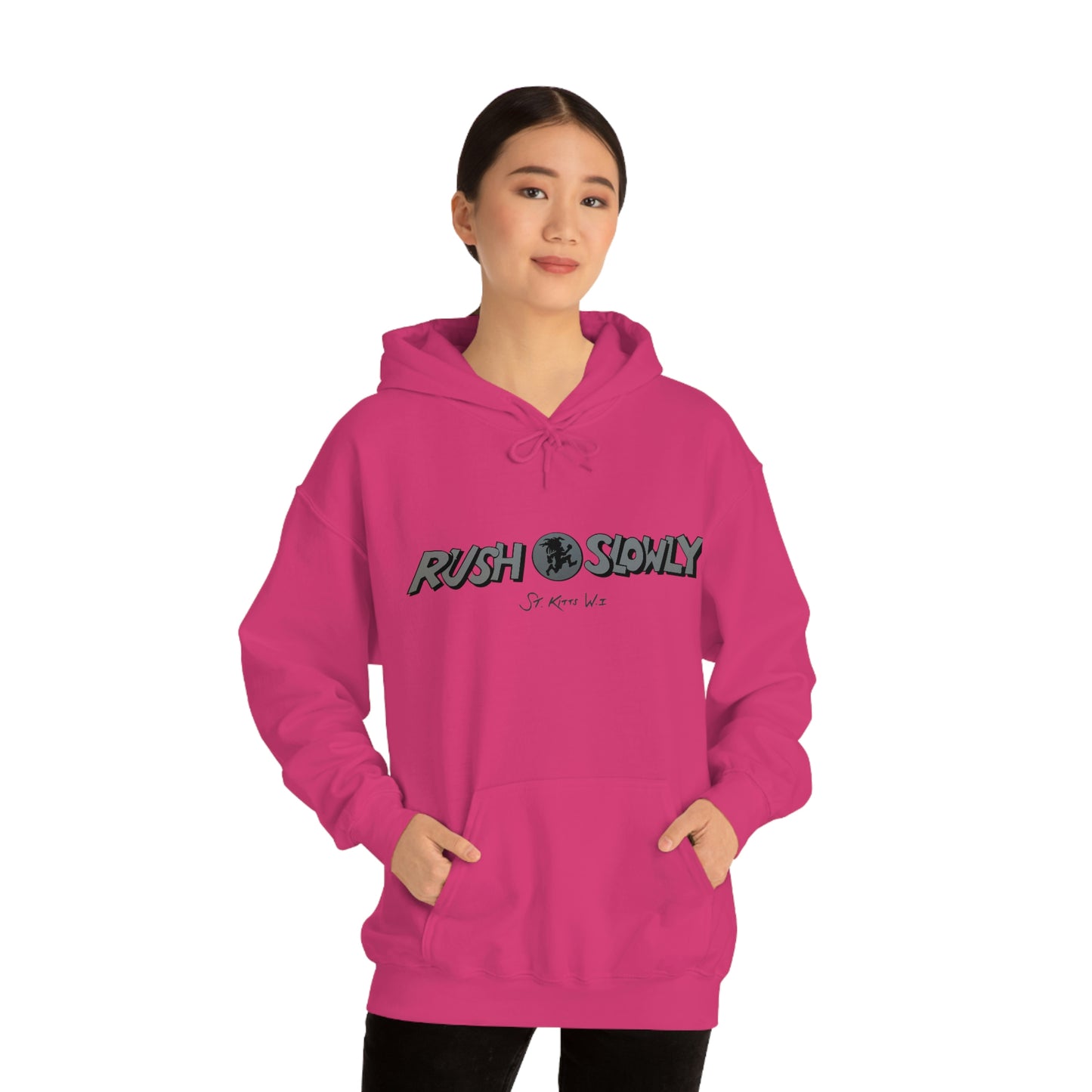 Unisex Rush Slowly Hooded Sweatshirt