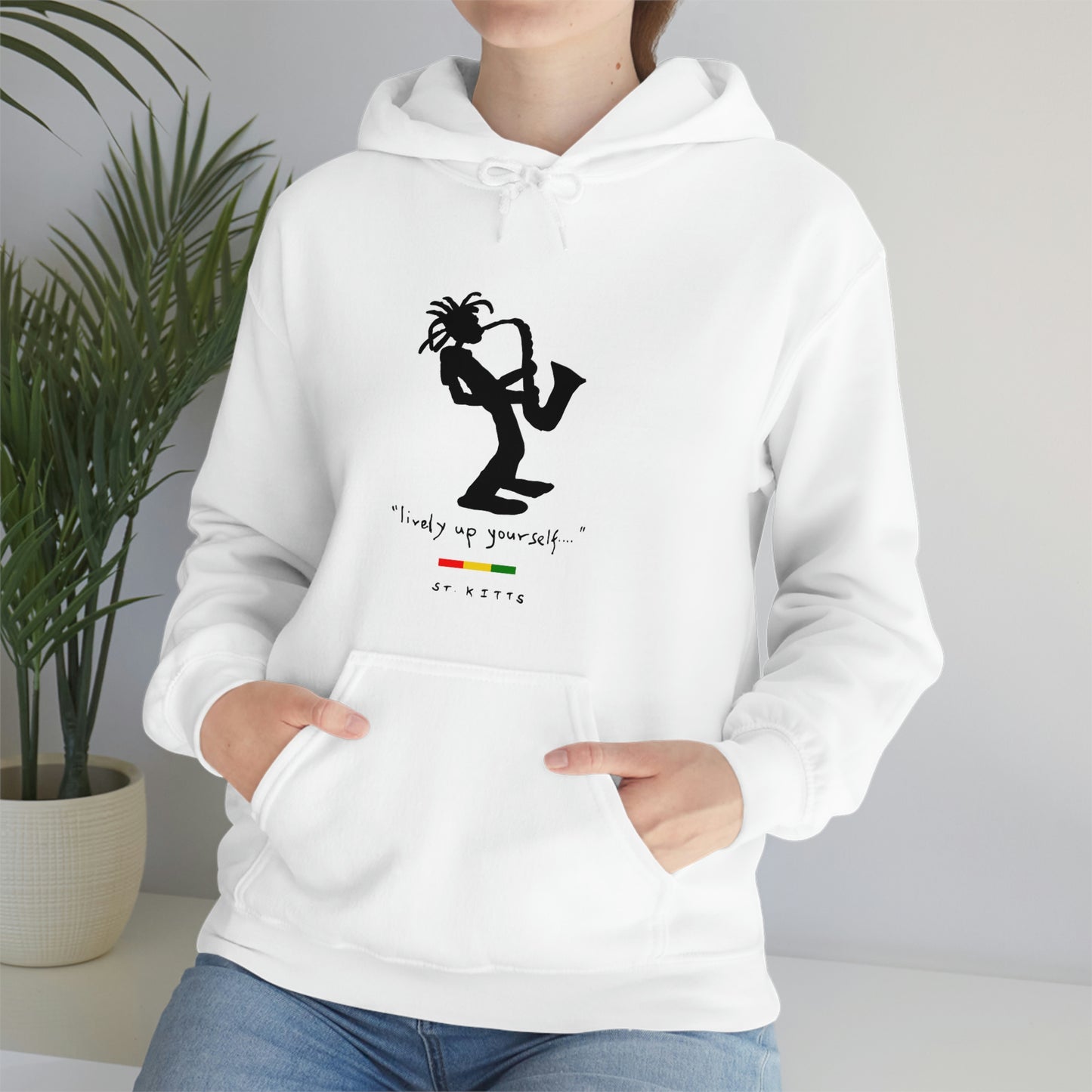 Unisex Live De Life Hooded Sweatshirt