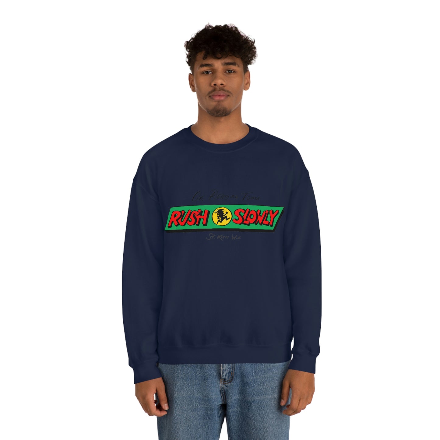 Unisex On Reggae Time Crewneck Sweatshirt