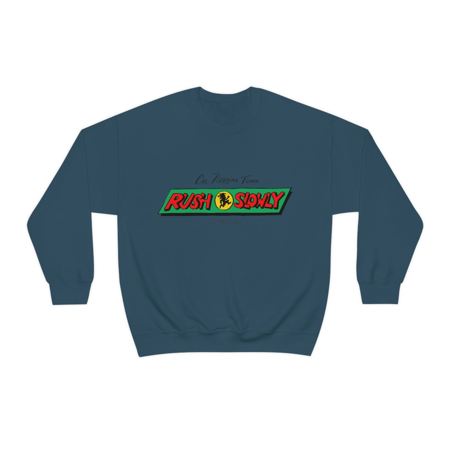 Unisex On Reggae Time Crewneck Sweatshirt