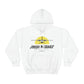 Unisex Airplane Hooded Sweatshirt