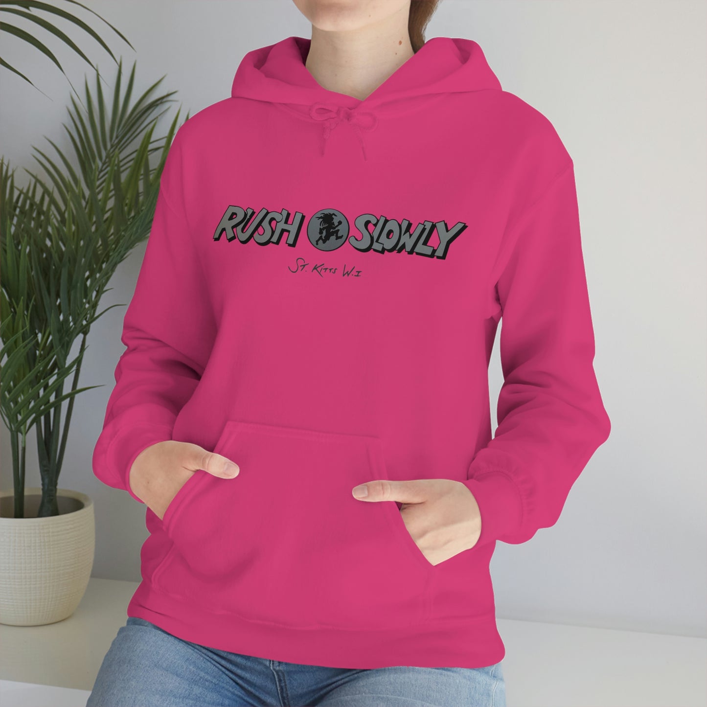 Unisex Rush Slowly Hooded Sweatshirt