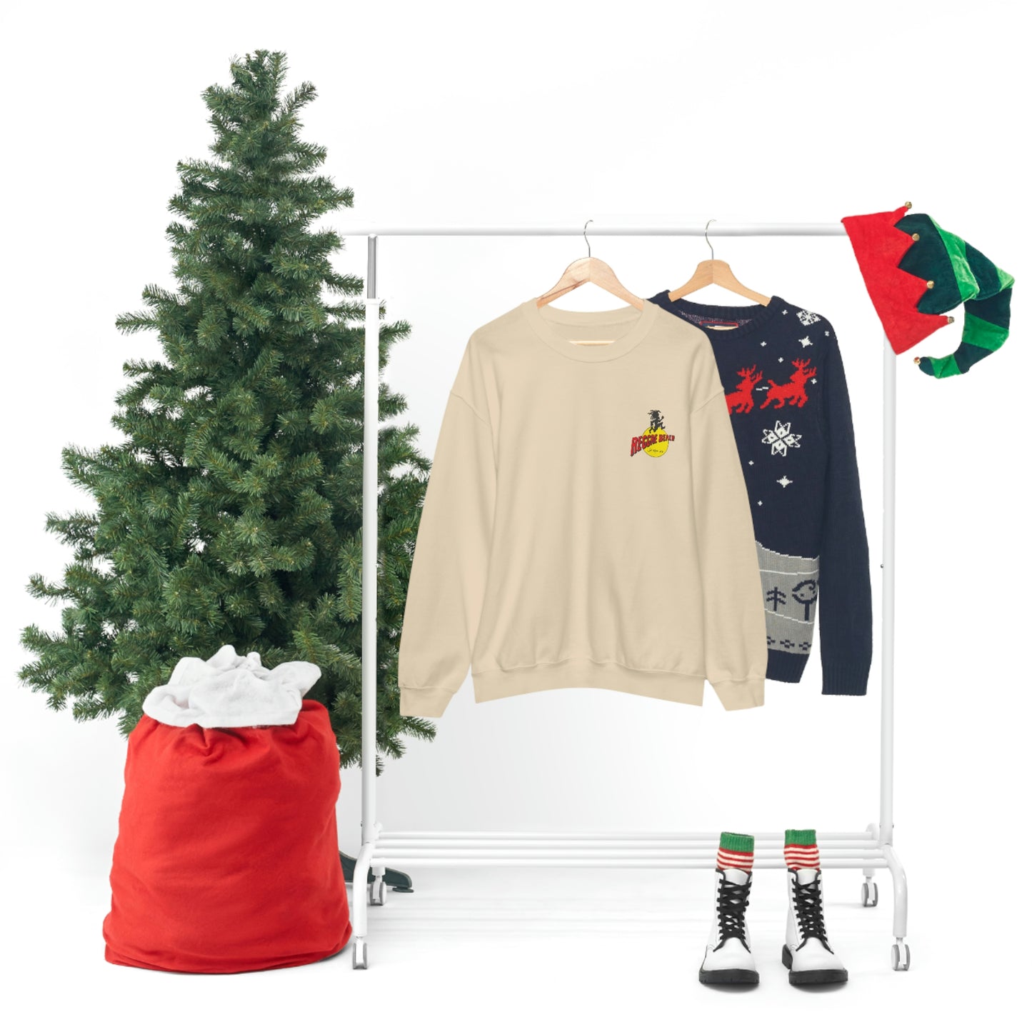 Unisex Reggae Beach Crewneck Sweatshirt