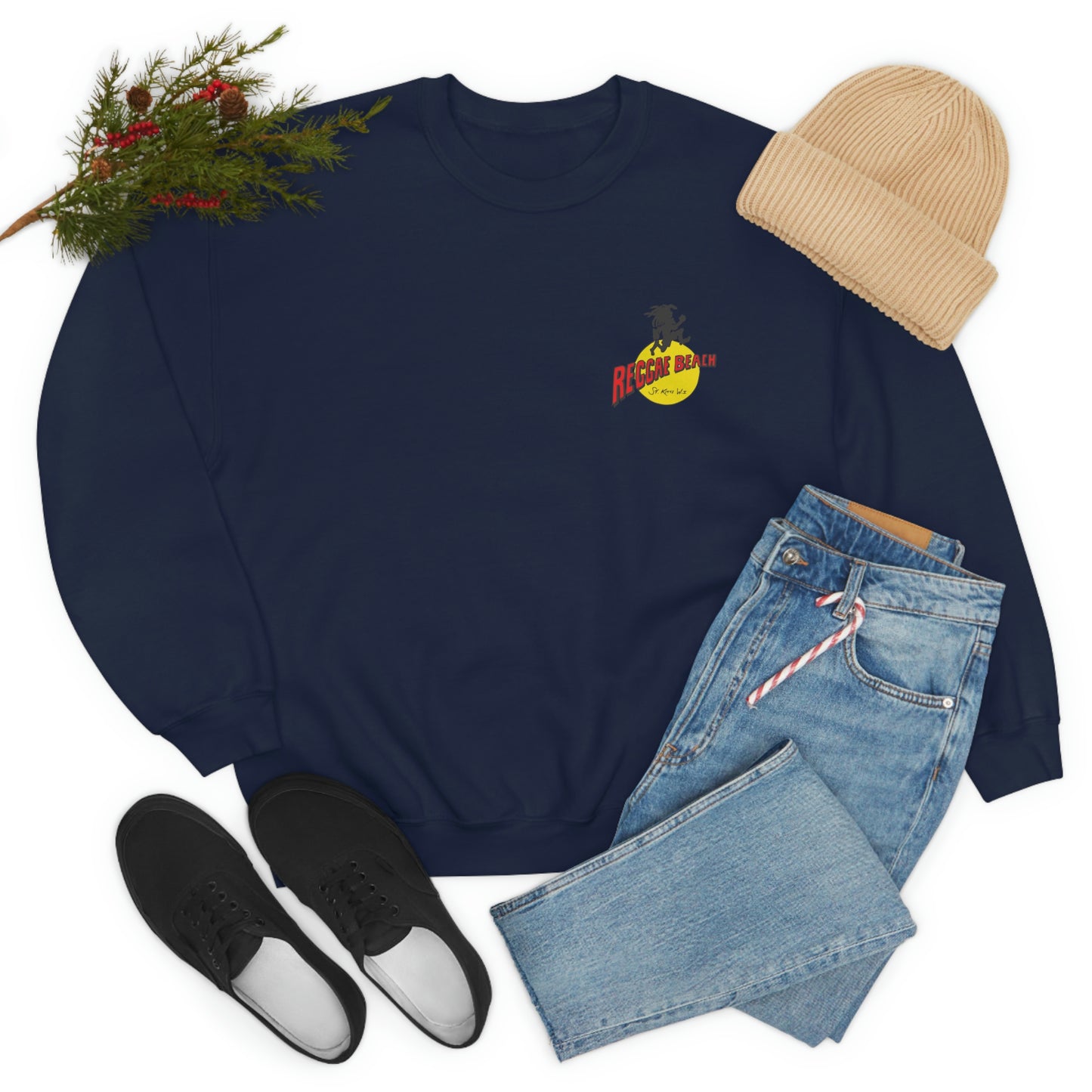 Unisex Reggae Beach Crewneck Sweatshirt