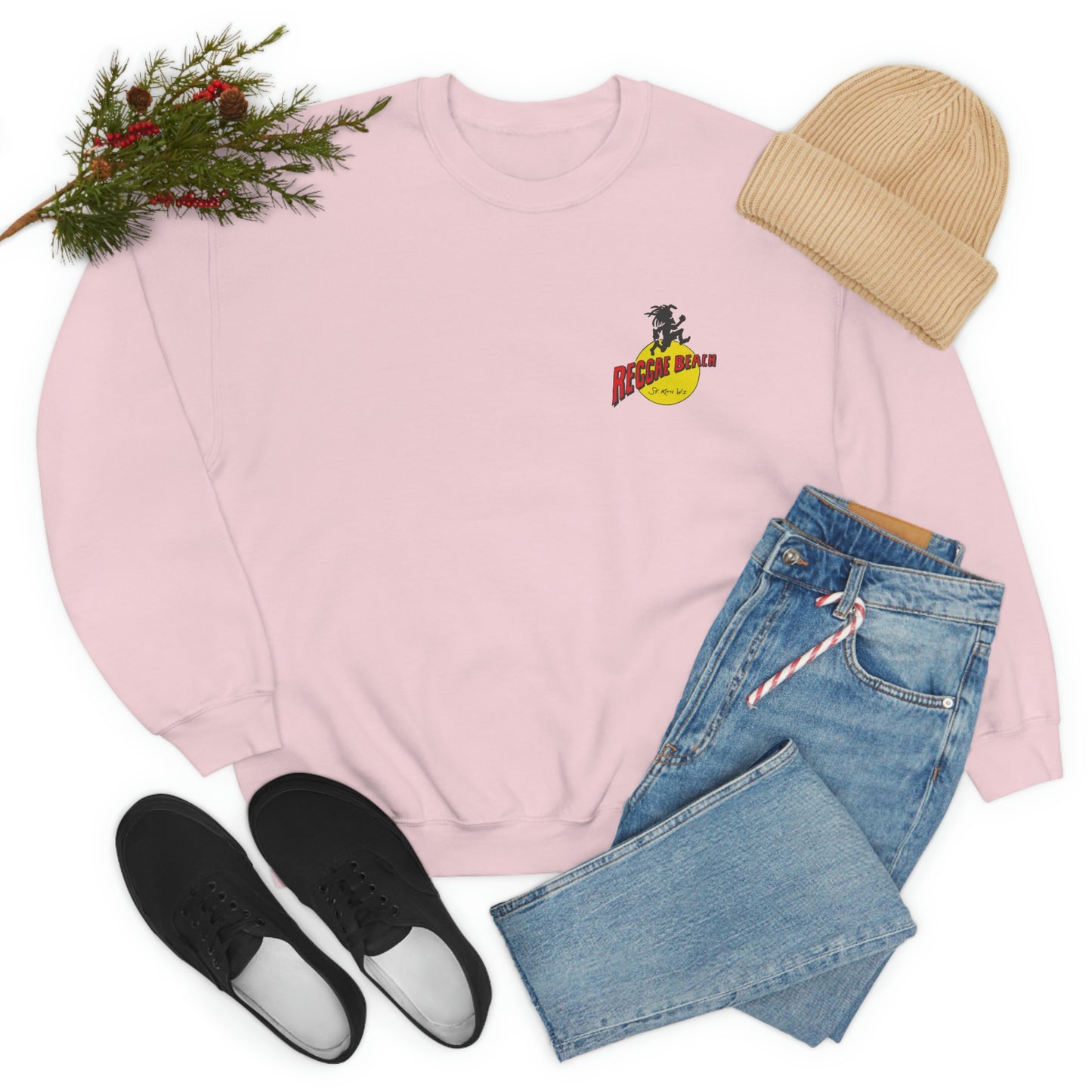 Unisex Reggae Beach Crewneck Sweatshirt