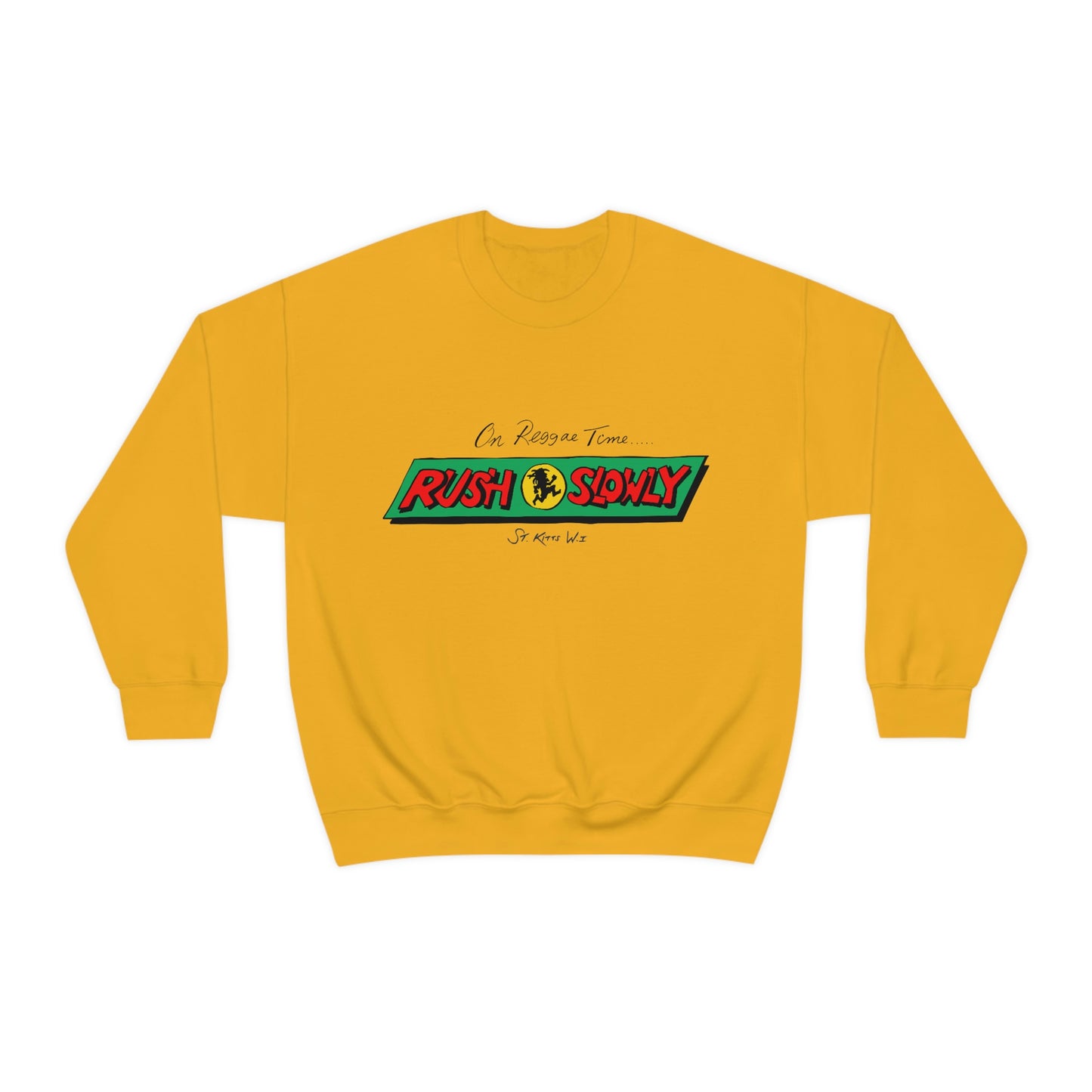 Unisex On Reggae Time Crewneck Sweatshirt