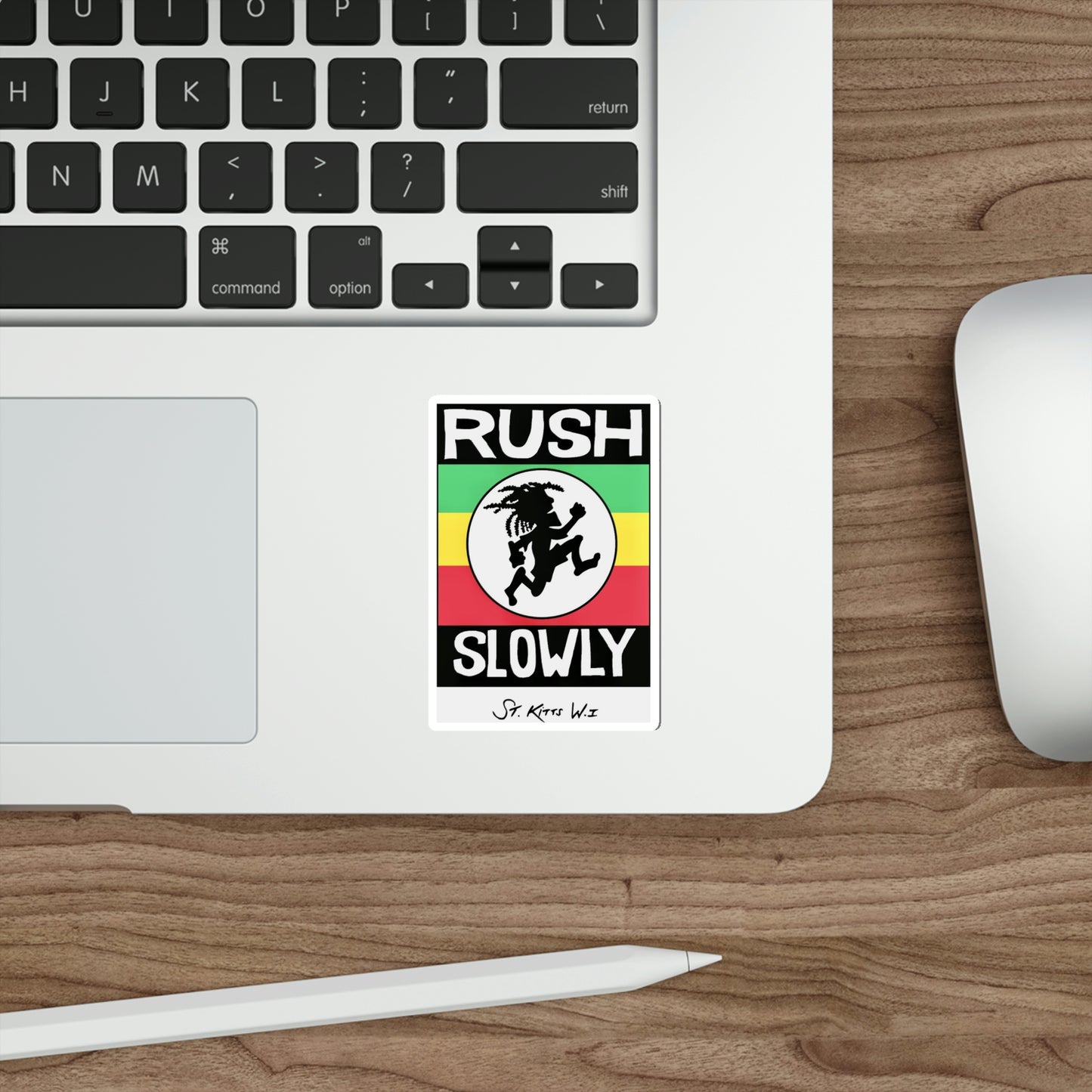 Rush Slowly Stickers