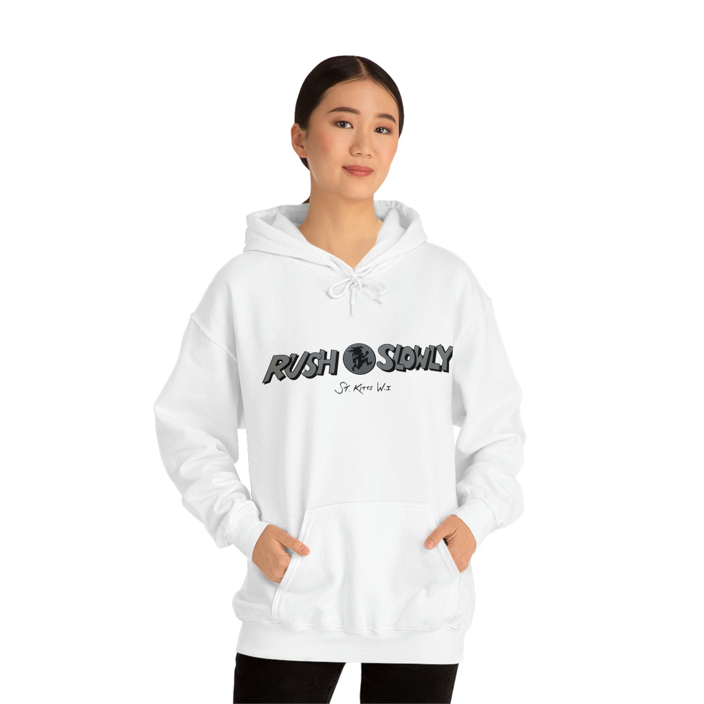 Unisex Rush Slowly Hooded Sweatshirt