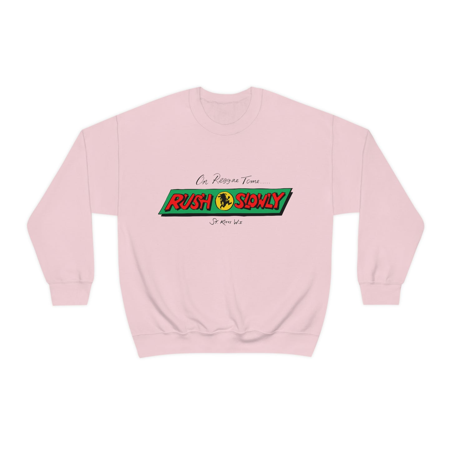 Unisex On Reggae Time Crewneck Sweatshirt