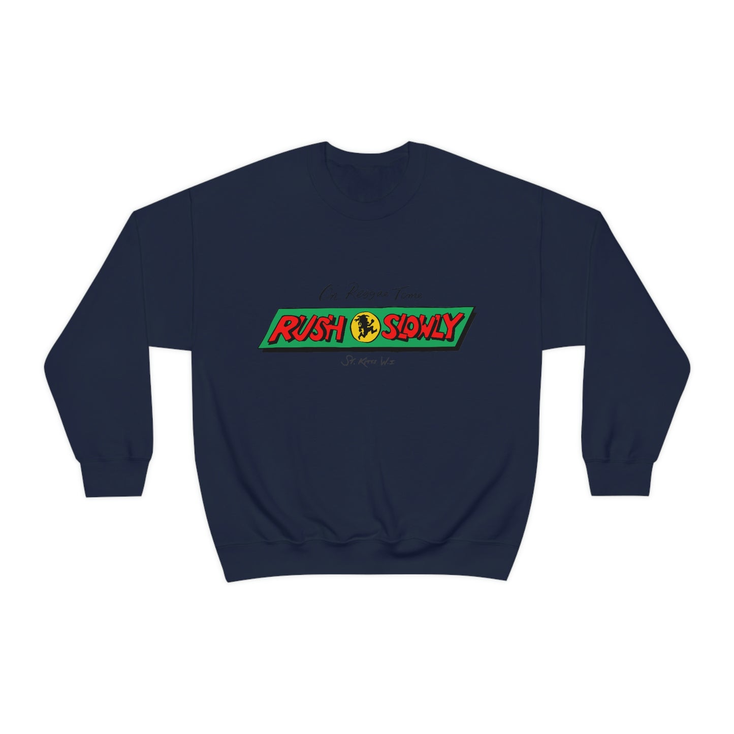 Unisex On Reggae Time Crewneck Sweatshirt