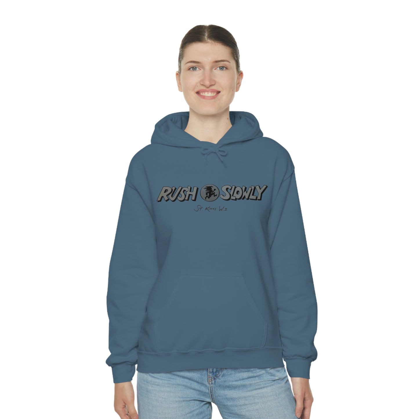 Unisex Rush Slowly Hooded Sweatshirt