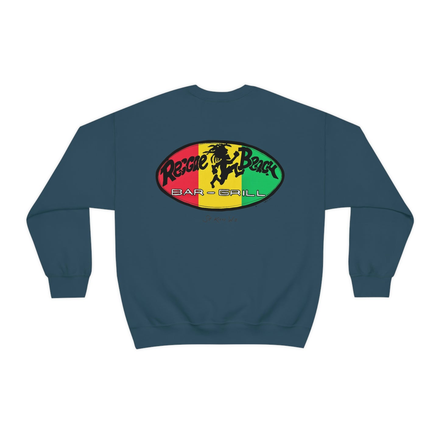 Unisex Reggae Beach Crewneck Sweatshirt