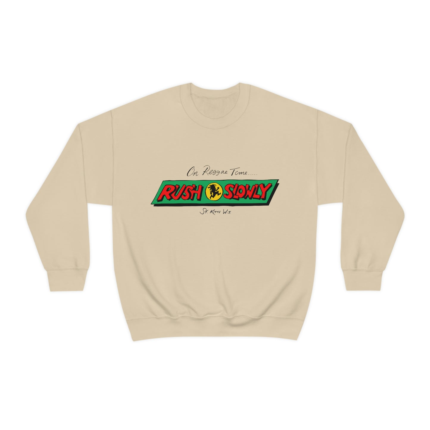 Unisex On Reggae Time Crewneck Sweatshirt