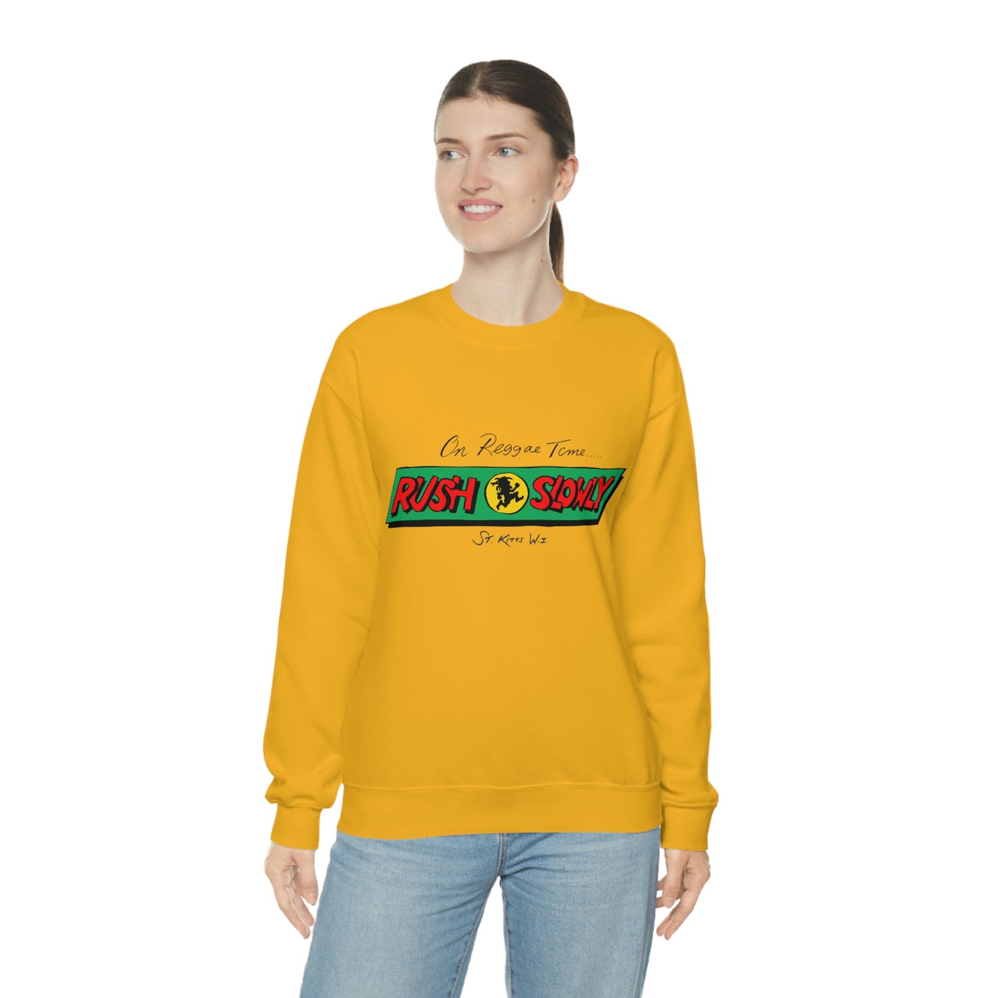 Unisex On Reggae Time Crewneck Sweatshirt