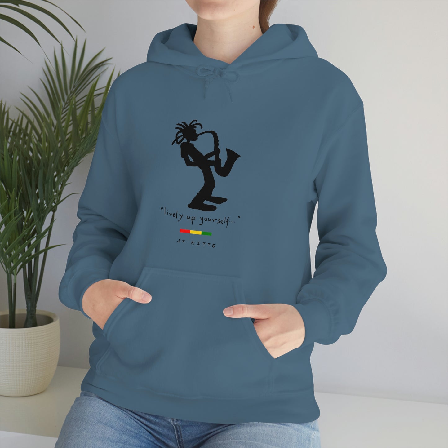 Unisex Live De Life Hooded Sweatshirt