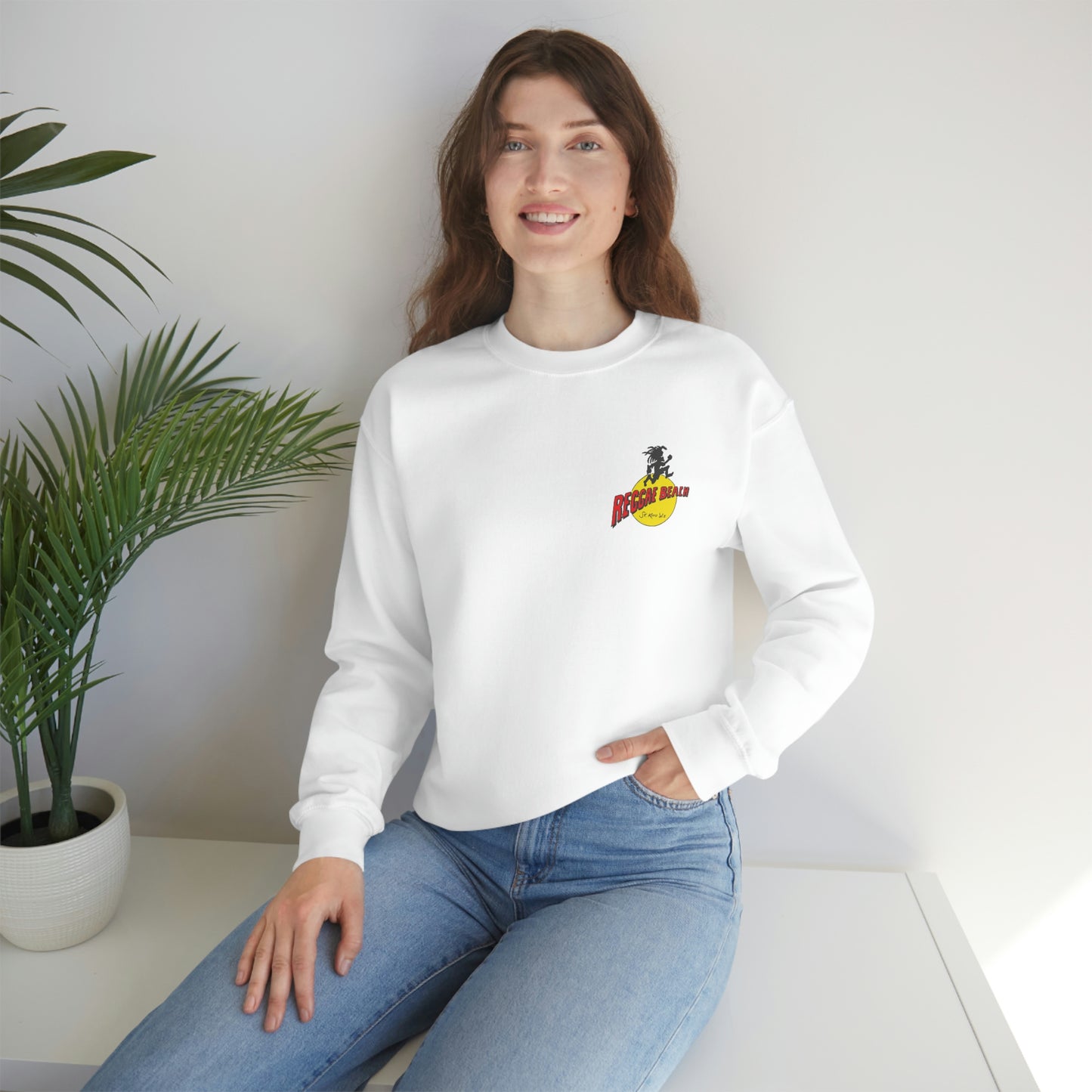 Unisex Airplane Crewneck Sweatshirt