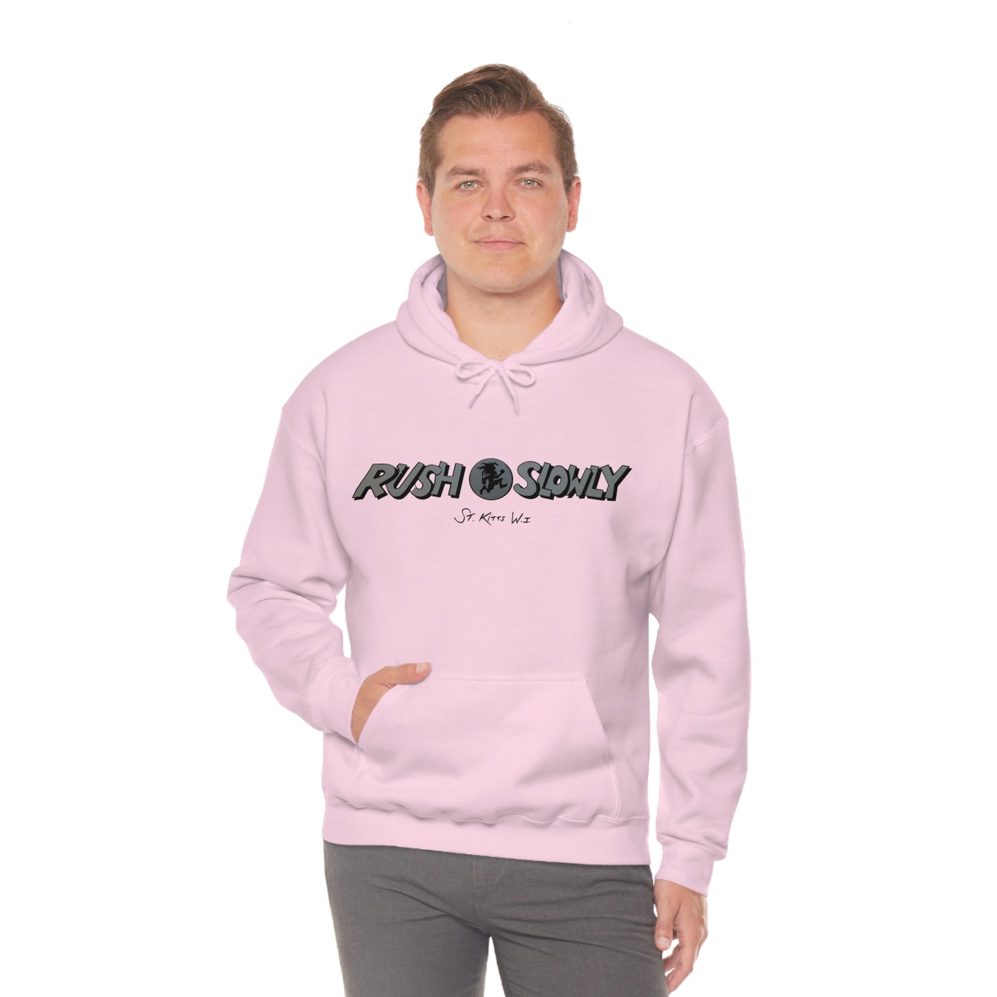 Unisex Rush Slowly Hooded Sweatshirt