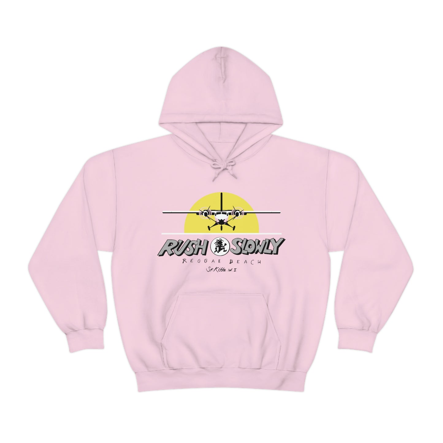 Unisex Airplane Hooded Sweatshirt