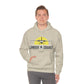 Unisex Airplane Hooded Sweatshirt