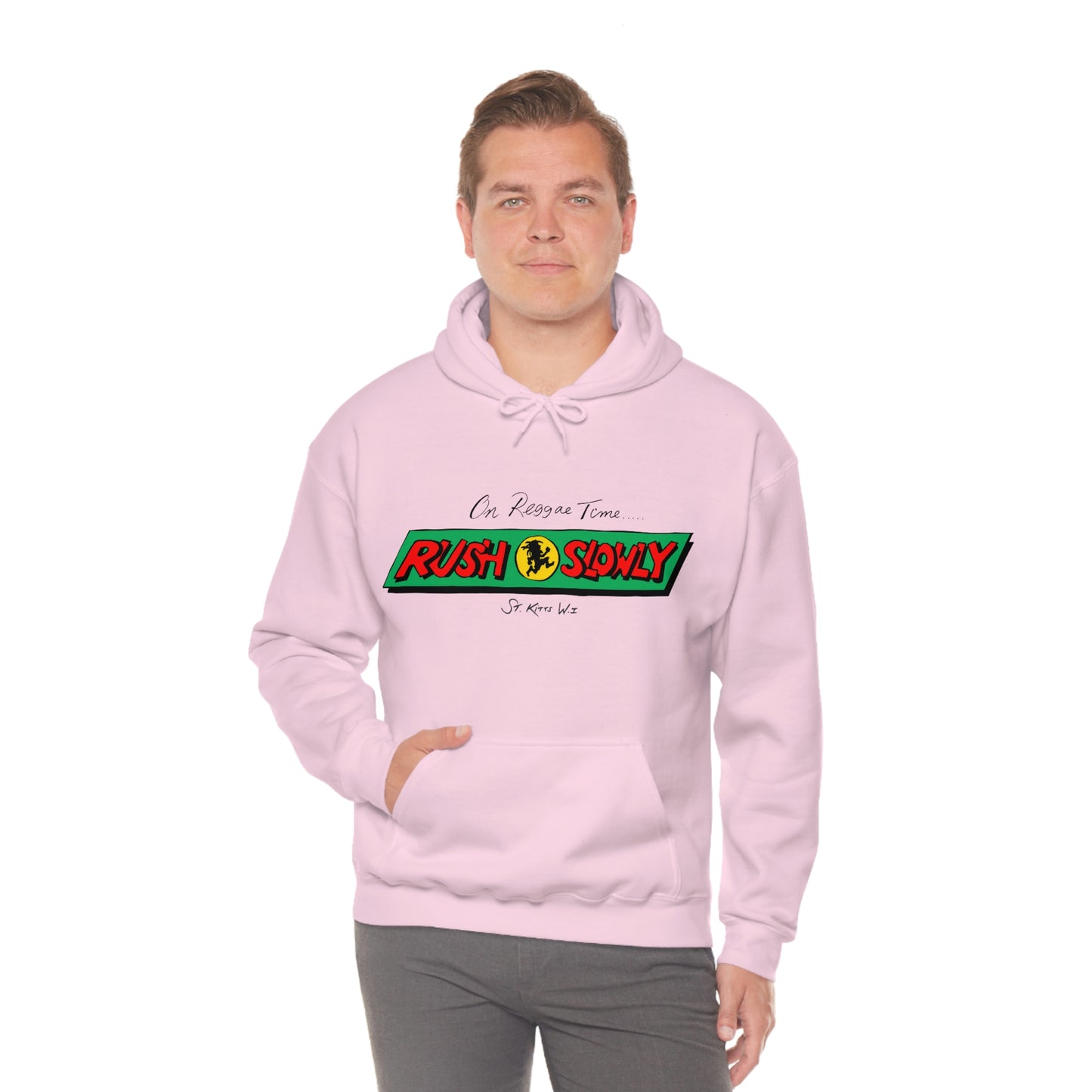 Unisex On Reggae Time Hooded Sweatshirt