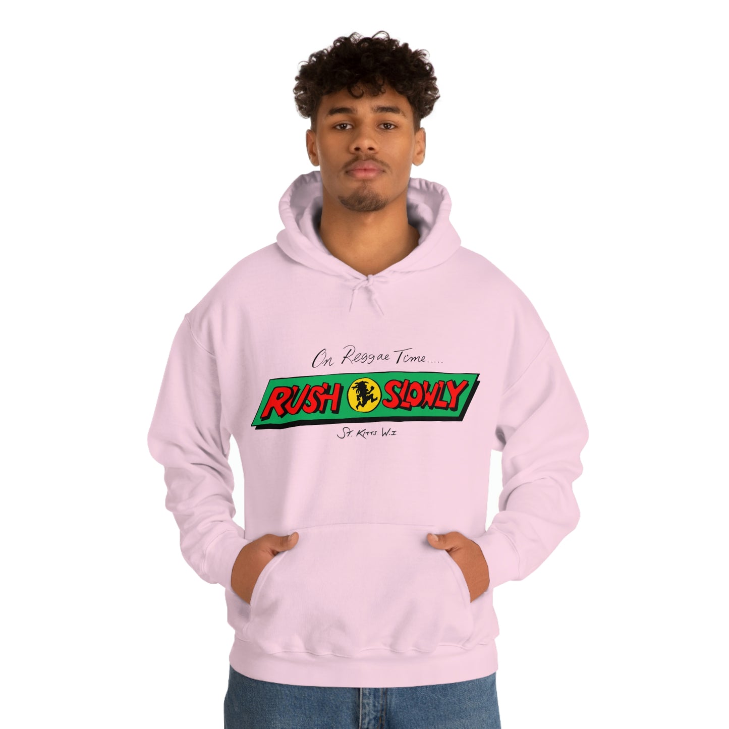 Unisex On Reggae Time Hooded Sweatshirt