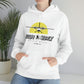 Unisex Airplane Hooded Sweatshirt