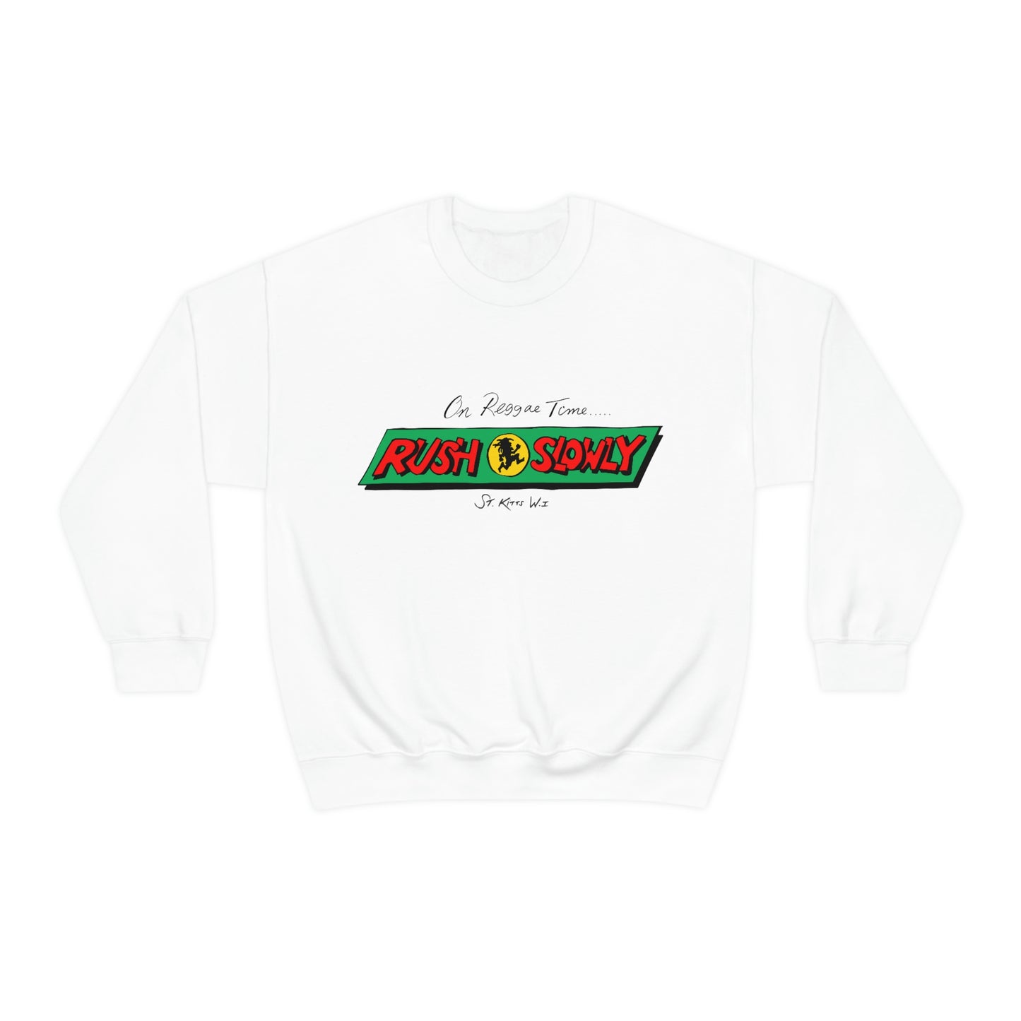 Unisex On Reggae Time Crewneck Sweatshirt