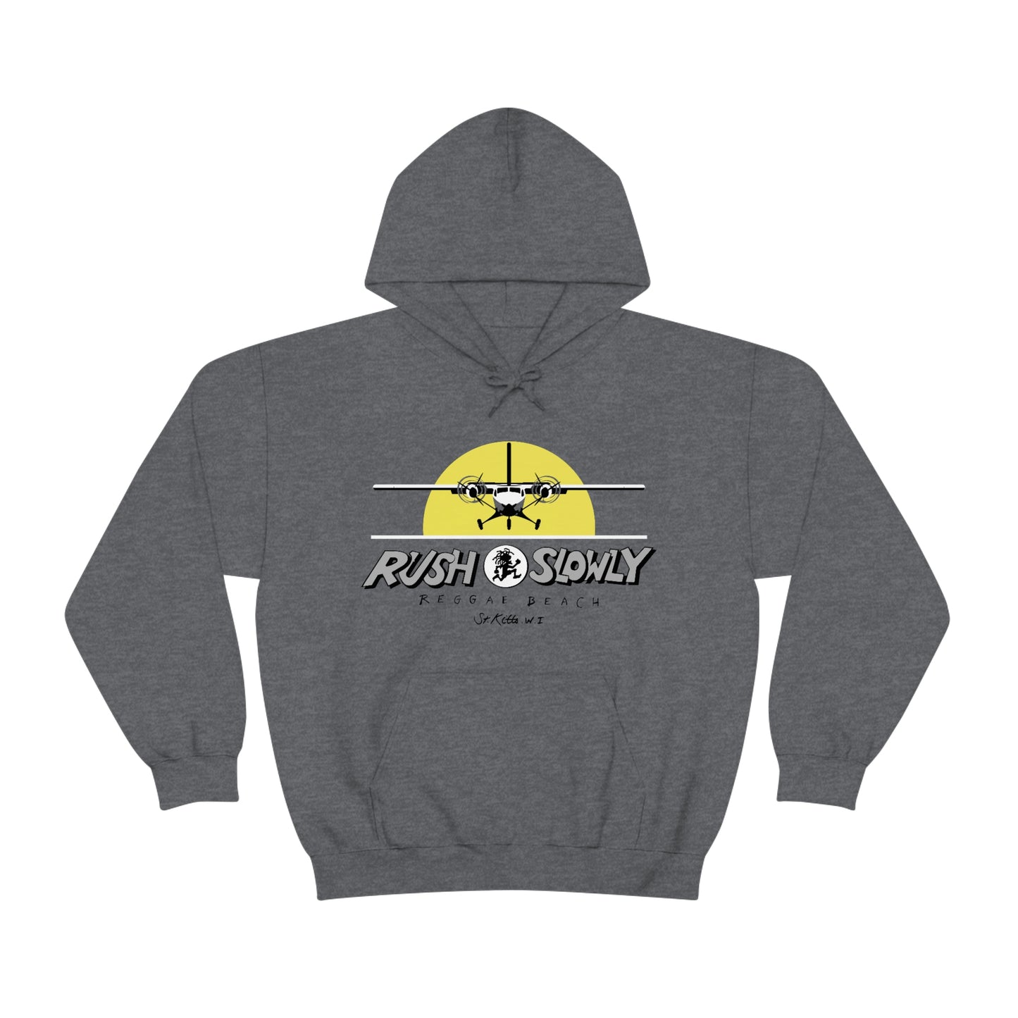 Unisex Airplane Hooded Sweatshirt