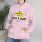 Unisex Airplane Hooded Sweatshirt