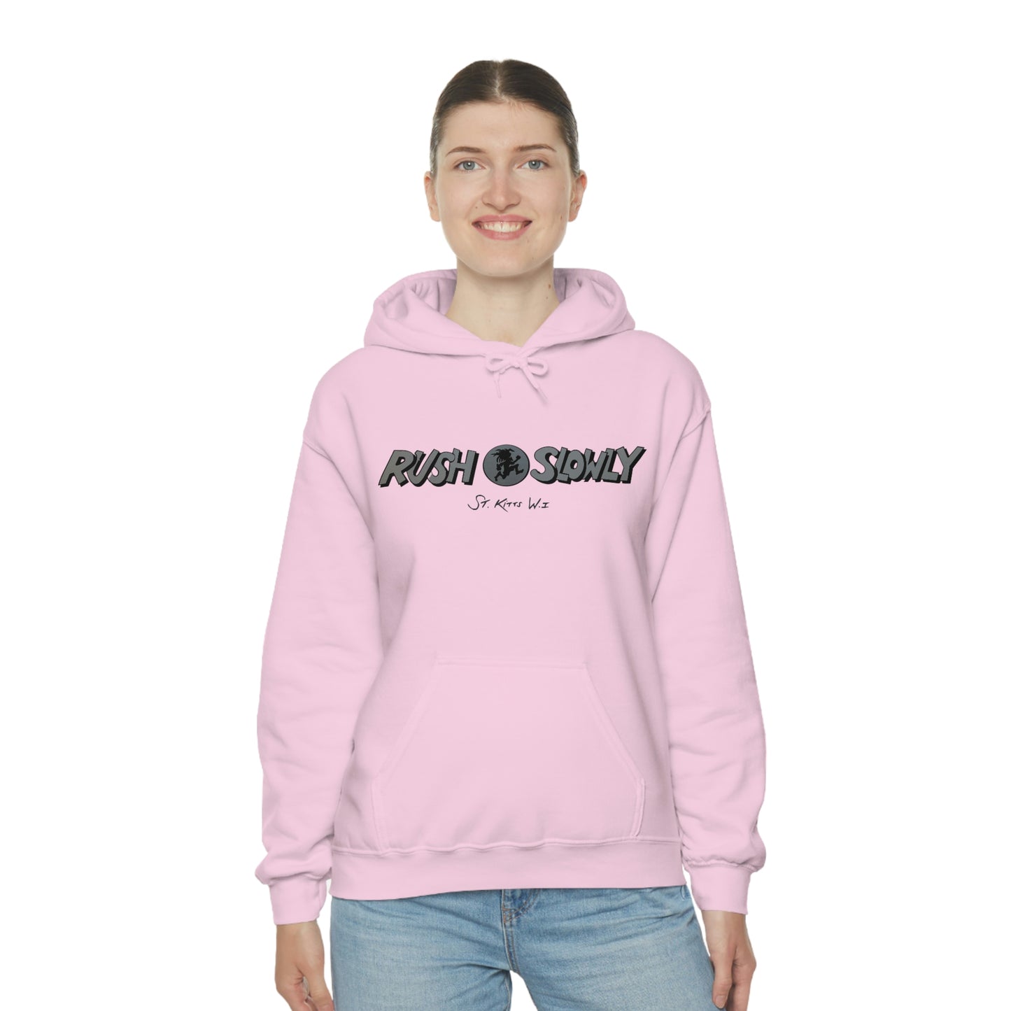 Unisex Rush Slowly Hooded Sweatshirt