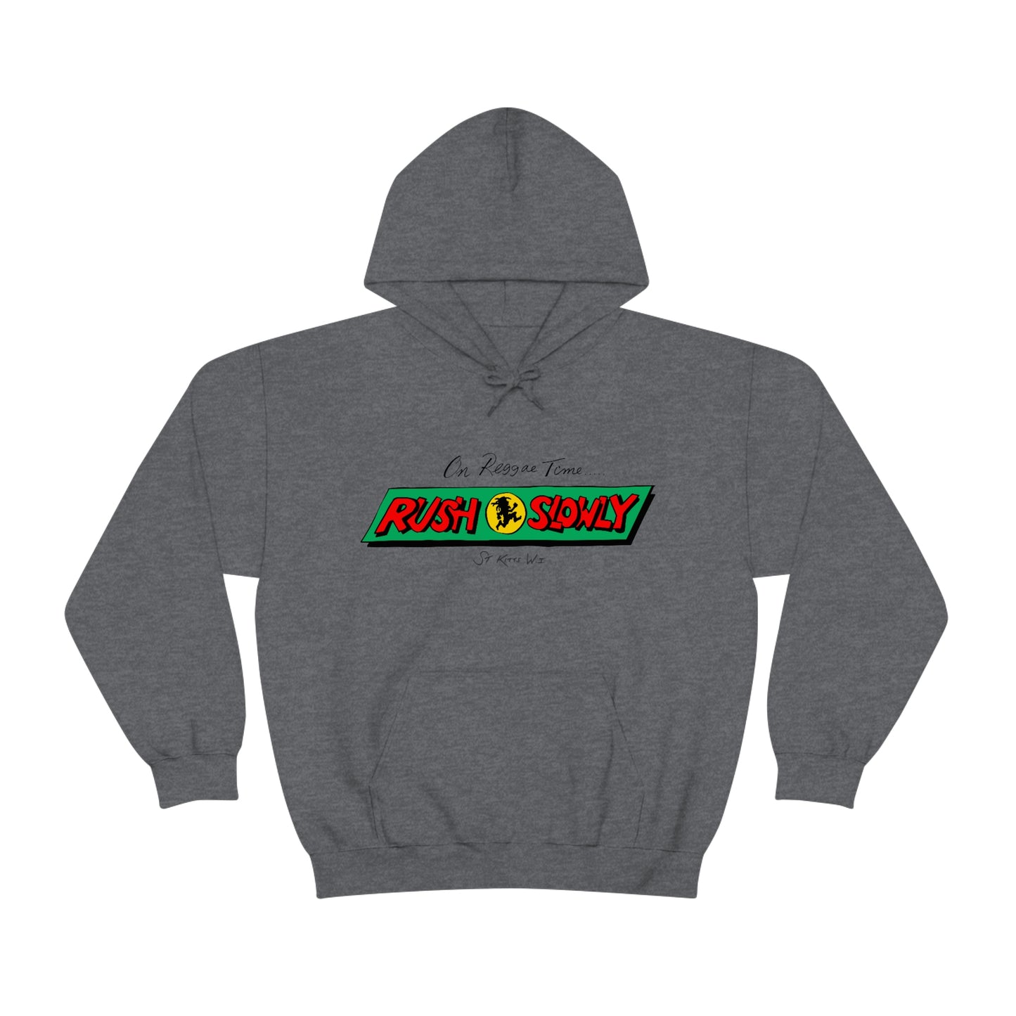 Unisex On Reggae Time Hooded Sweatshirt