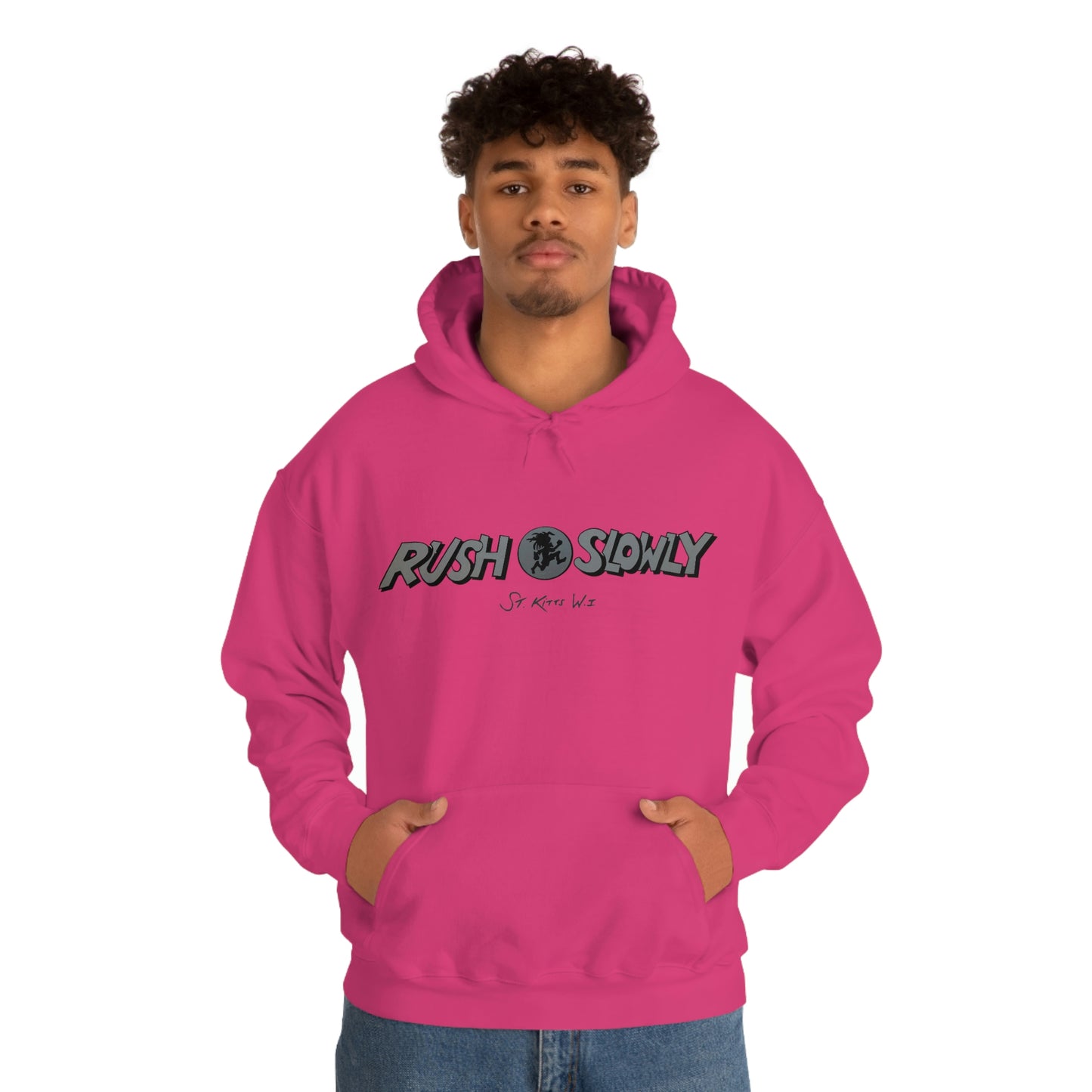 Unisex Rush Slowly Hooded Sweatshirt